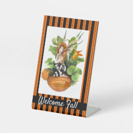 Expositor En L Woodland Fall Harvest Elf