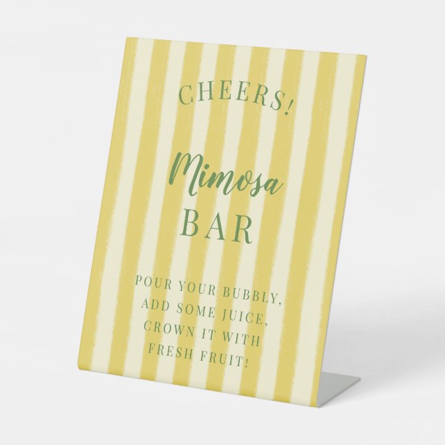Expositor En L Yellow and Green Summer Bachelorette (Anverso)