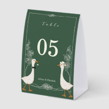 Boda de Ganso Divertido Nombres Personalizados Rús