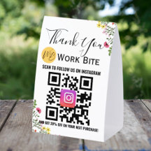 Código QR de Instagram de Negocios de Flores Silve