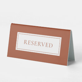 Expositor Triangular Elegante Terracota Moderna Reservada