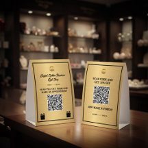 Escaneo de código QR de pago de marketing de empre