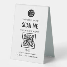 Menú de restaurante Código QR