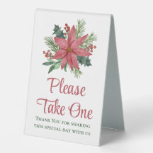 Navidades de Poinsettia favorecen la boda floral r