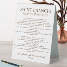 Oración de San Francisco por los Mascotas