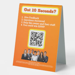 Expositor Triangular Rótulo de carpas de tabla