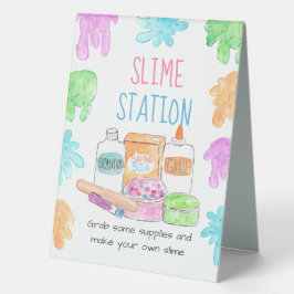 Expositor Triangular Signo de tabla de cumpleaños de niño delgado