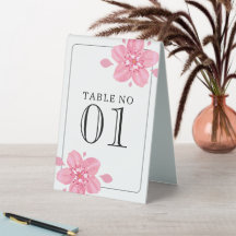 Tabla de flores de cerezo sin tabla de asientos