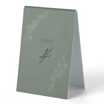 Tarjetas de mesa