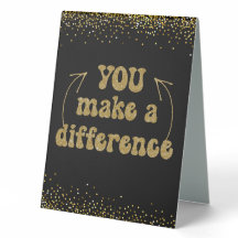 Usted hace la diferencia