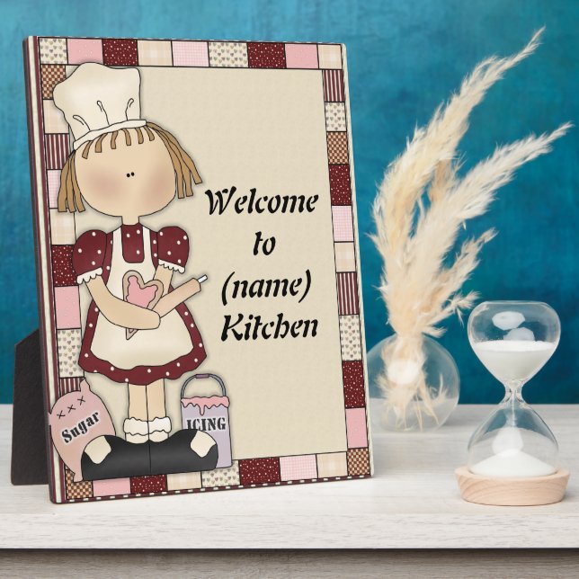 Expositora Añadir nombre a placa de cocina (Lado)