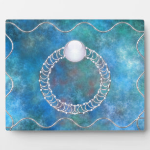 Expositora Anillo de la placa de la foto del agua