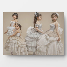 Expositora Bailarinas románticas Placa con atril