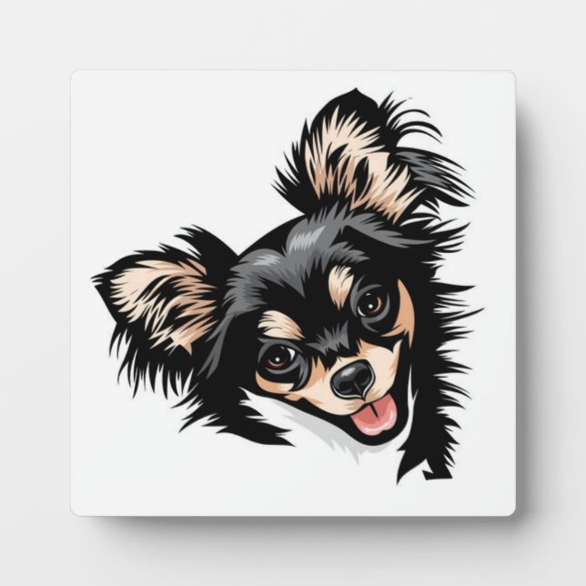 Expositora Bonita placa de perros (Frente)