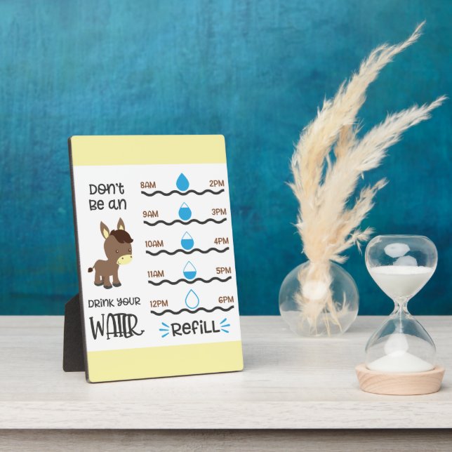 Expositora Conservar o diseñar su propia placa de Easel (Lado)