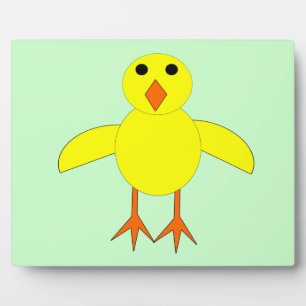 Expositora Cuidada placa de pollo de Pascua