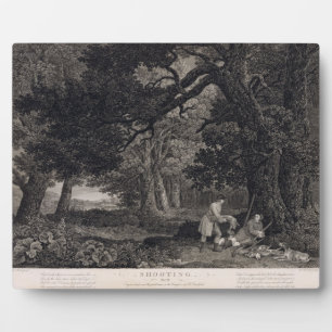 Expositora George Stubbs   Tiroteo, placa 4, grabado por Wil
