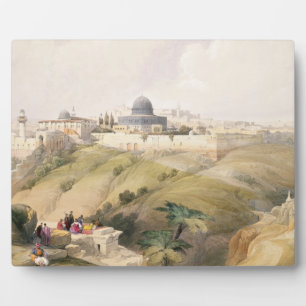 Expositora Jerusalén, 9 de abril de 1839, placa 16 del Volume