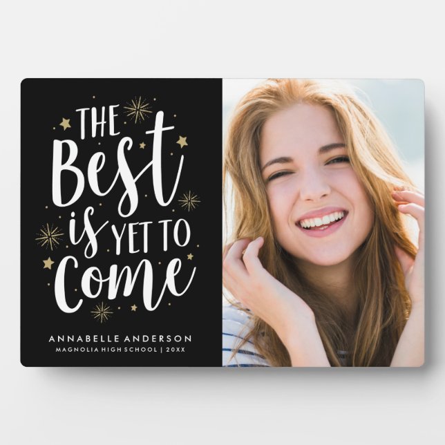 Expositora La mejor placa fotográfica de graduación (Frente)