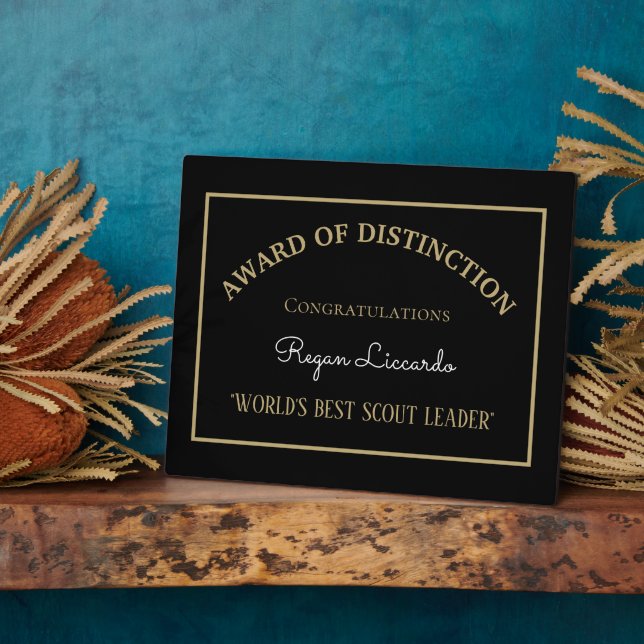 Expositora La mejor placa para el líder del mundo (Lado)