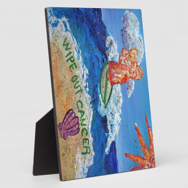 Expositora Limpiar la placa de regalo de pintura de Angel de  (Lado)