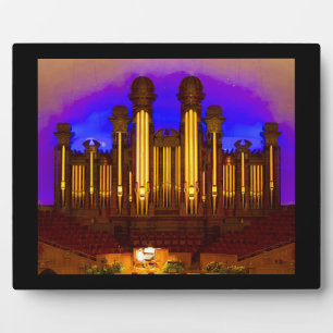 Expositora Mormon Tabernacle Placa orgánica