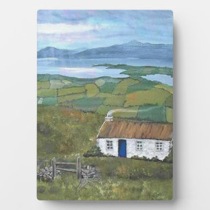 Expositora Paisaje Irlandés Bahía Bantry Irlanda Placa
