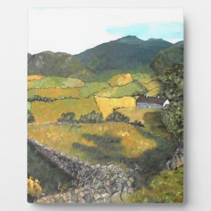 Expositora Paisaje Irlandés Montañas de Mourne Irlanda Placa