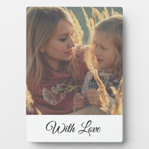 Expositora personalizado añada sus navidades de fotos placa p