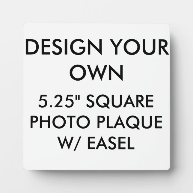 Expositora Personalizado Personalizado 5.25" de placa fotográ (Frente)