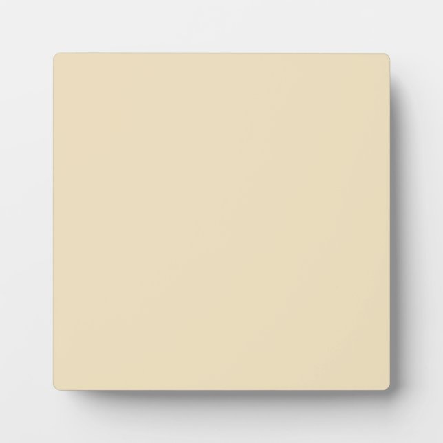 Expositora Placa con fondo beige crema ecru (Frente)