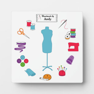 Expositora Placa con Texto Personalizado