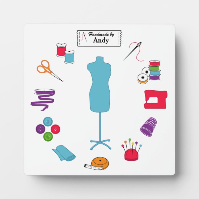 Expositora Placa con Texto Personalizado (Frente)