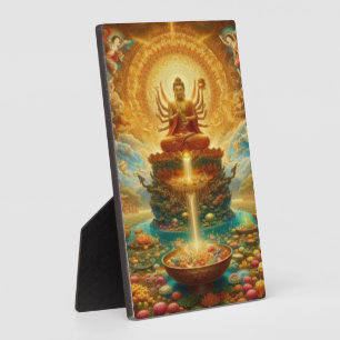 Expositora Placa de abundancia con Easel