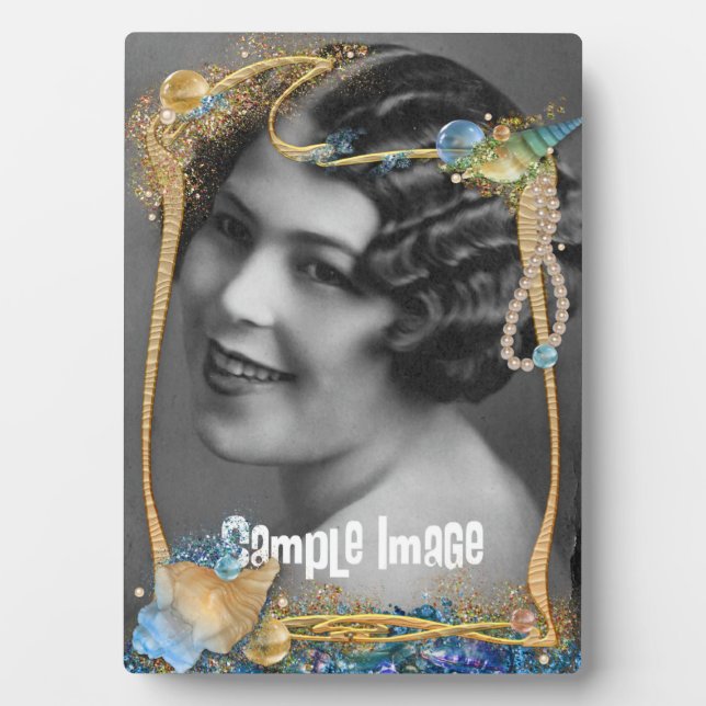 Expositora Placa de arcos de arte mágico del océano (Frente)