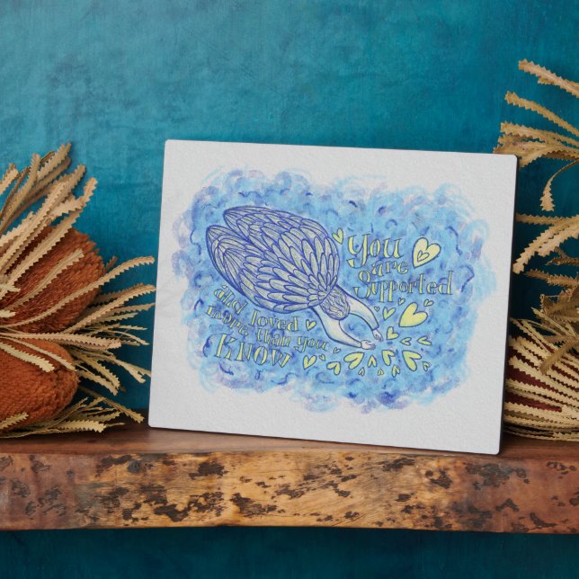 Expositora Placa de arte de (Lado)