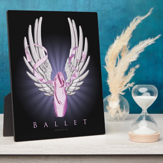 Expositora Placa de ballet alado (baile) (Lado)
