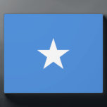 Expositora Placa de bandera de Somalia<br><div class="desc">Placa de bandera de Somalia</div>