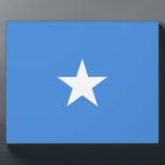Expositora Placa de bandera de Somalia<br><div class="desc">Placa de bandera de Somalia</div>