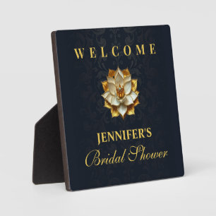 Expositora Placa de Bienvenida para Mesa de Desayuno de Despe
