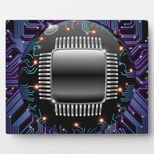 Expositora Placa de circuito de la motherboard electrónica
