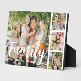 Expositora Placa de Colage de Fotos Personalizadas para la Fa