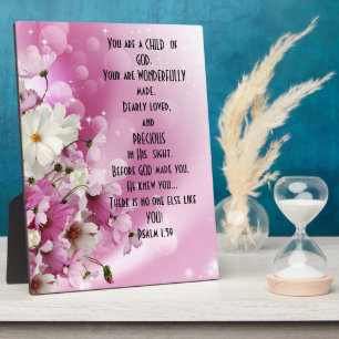 Expositora Placa de escritorio con atril para niño de Dios se