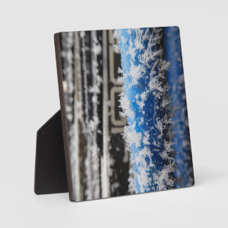 Expositora Placa de escritorio de helado de invierno