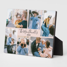 Placa de foto moderna seis