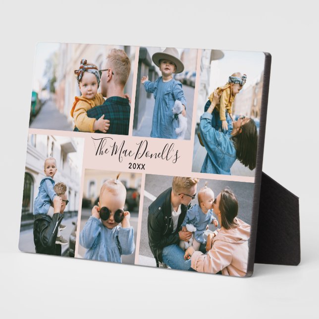 Expositora Placa de foto moderna seis (Lado)