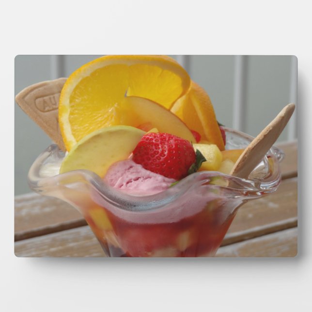 Expositora Placa de helado Sundae (Frente)