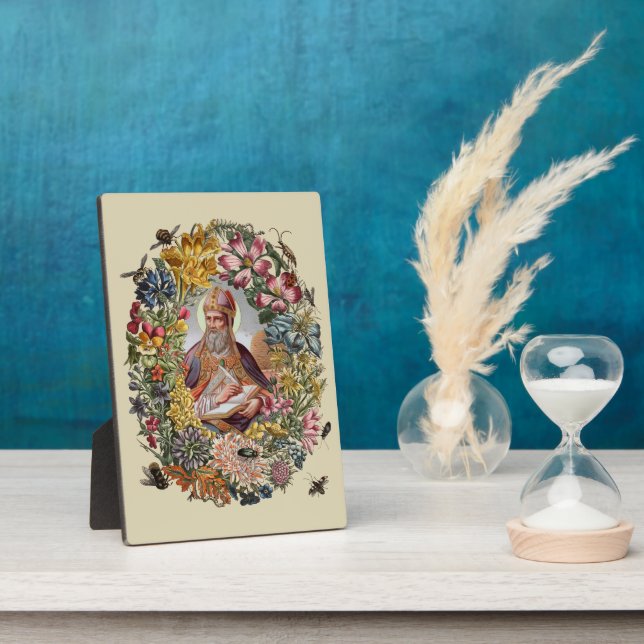 Expositora placa de la tarjeta de ambrose de trabajo (Lado)