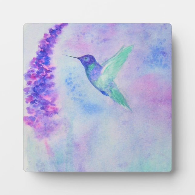 Expositora Placa de Sobremesa con Colibrí Ease (Frente)