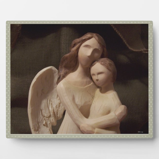 Expositora Placa del Ángel que me consuela (Frente)